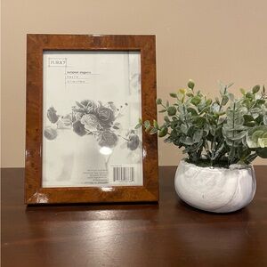 Burl Wood Look Picture Frame 5x7 🖼️